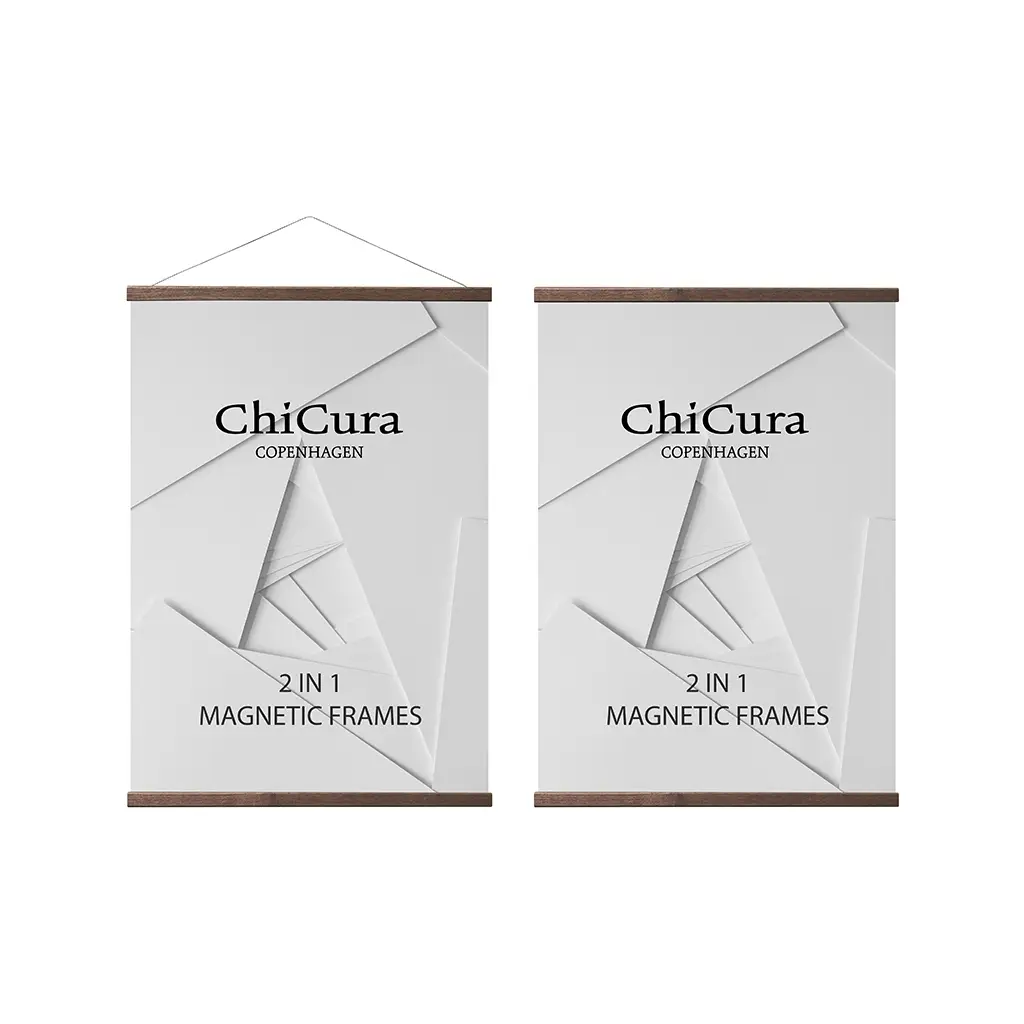 A4 Wooden Print Hangers
