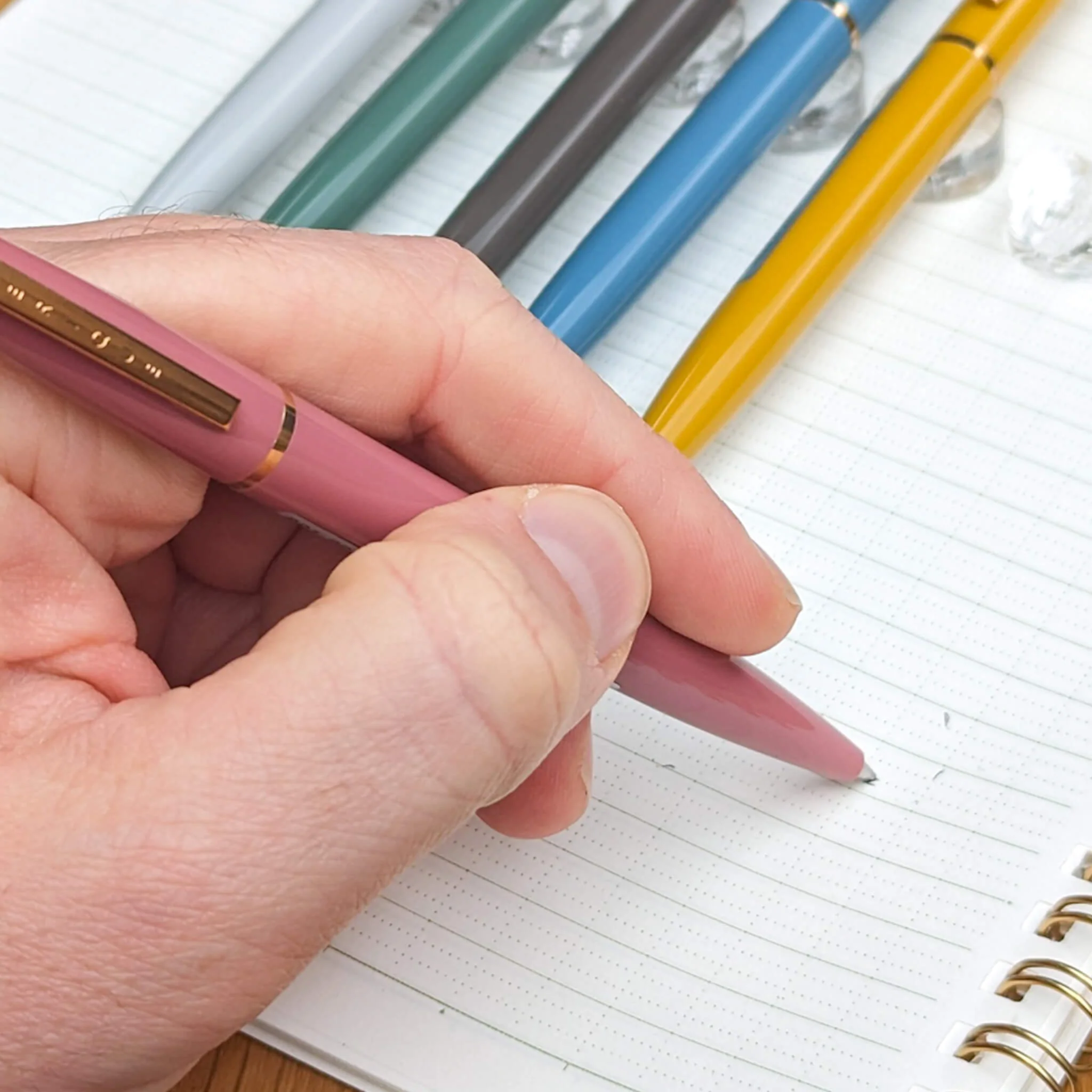 Anterique 0.5mm Ballpoint Pen Pastel Colours - Image 3
