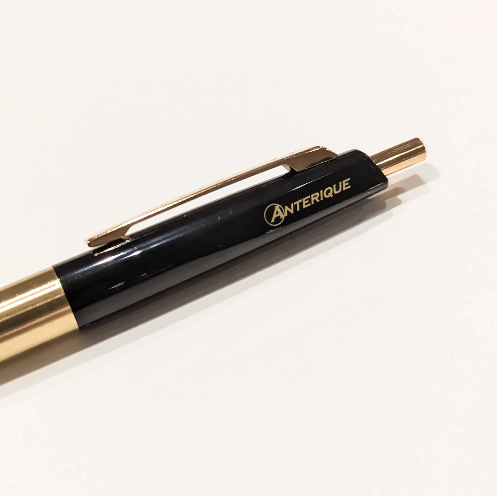 Anterique BP2 Brass 0.5mm Ballpoint Pen Black - Image 3