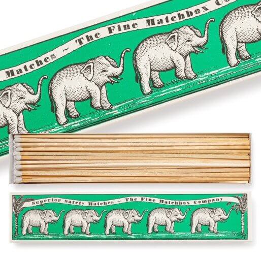 Archivist Elephants Very Long Matches - Store Pickup Only