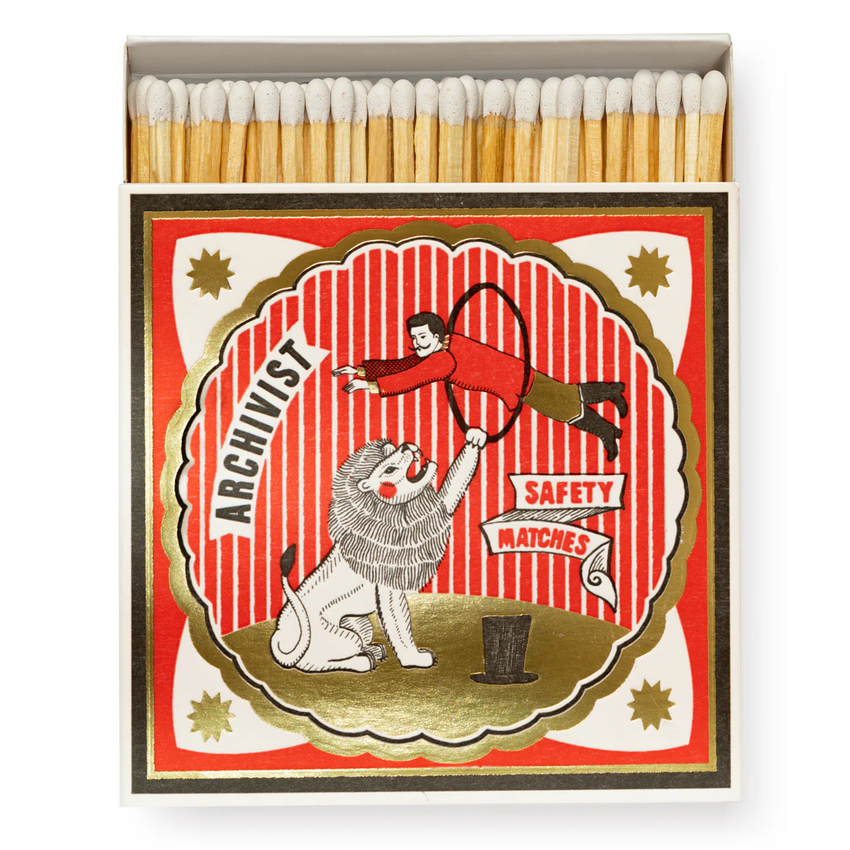 Archivist Lion Tamer Box of Matches - Store Pickup Only