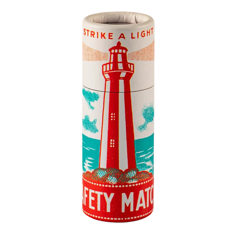 Archivist The Lighthouse Small Cylinder - Safety Matches (Local Pickup only)