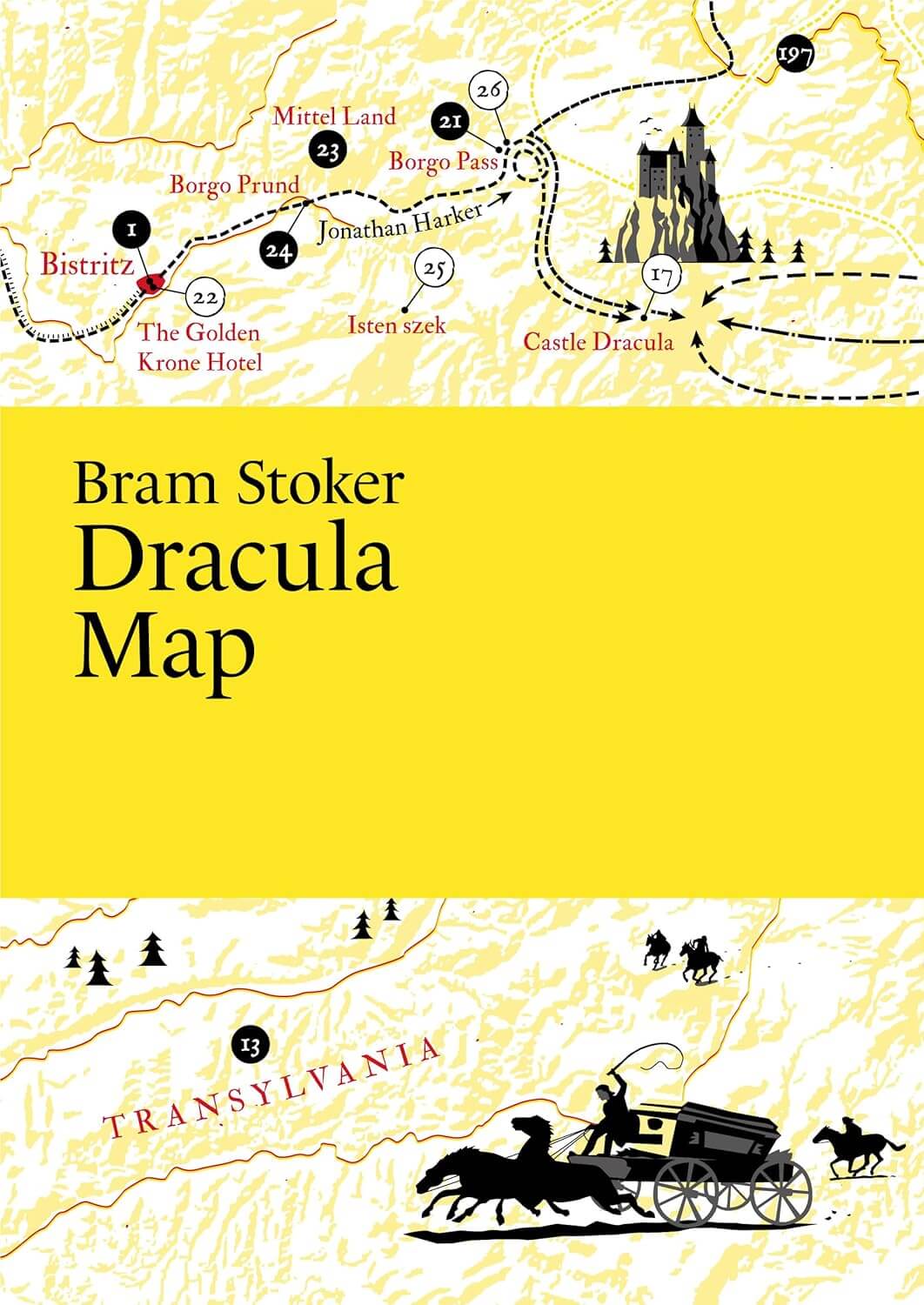 Bram Stoker, Dracula Literary Map