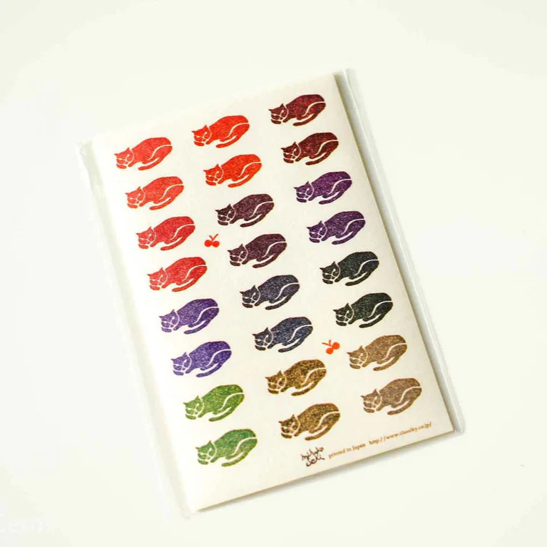 Classiky Cat Stickers - 5 Sheets