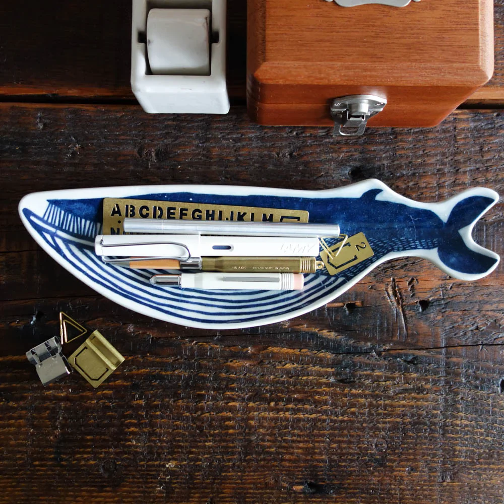 Classiky Whale Ceramic Desk Tray - Image 2