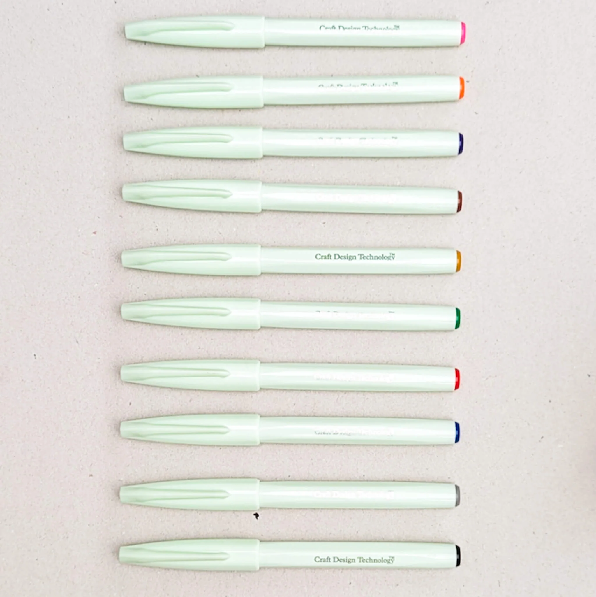 Craft Design Technology Brush Sign 10 Colour Set - Image 7