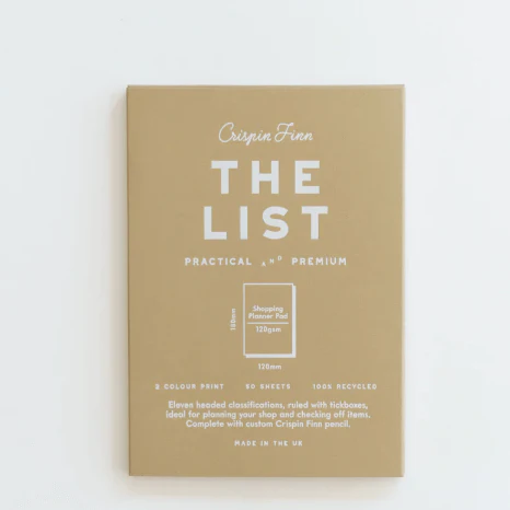 Crispin Finn The List Shopping Pad - Image 3
