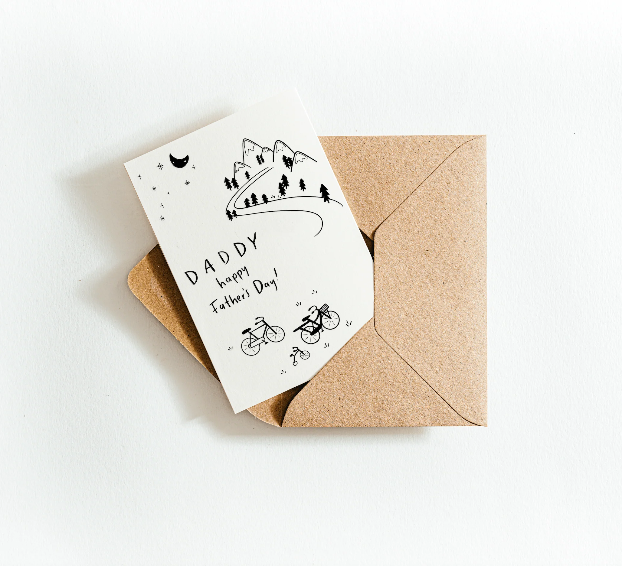 Daddy Happy Father's Day Letterpress Card