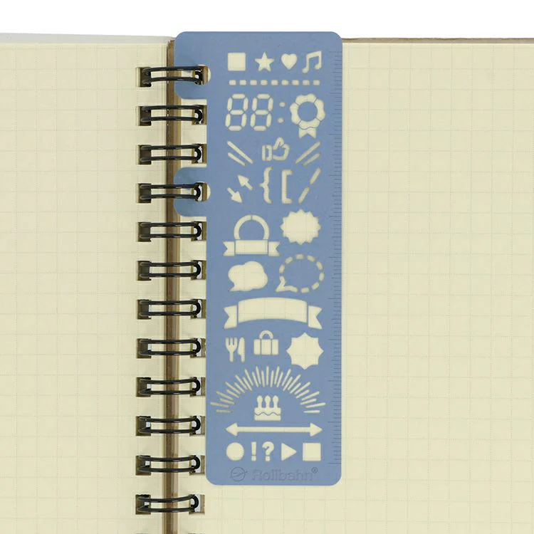 Delfonics Rollbahn Stencil Bookmarks - Image 2