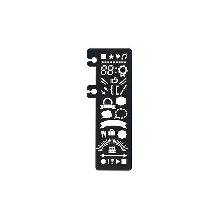 Delfonics Rollbahn Stencil Bookmarks - Image 4