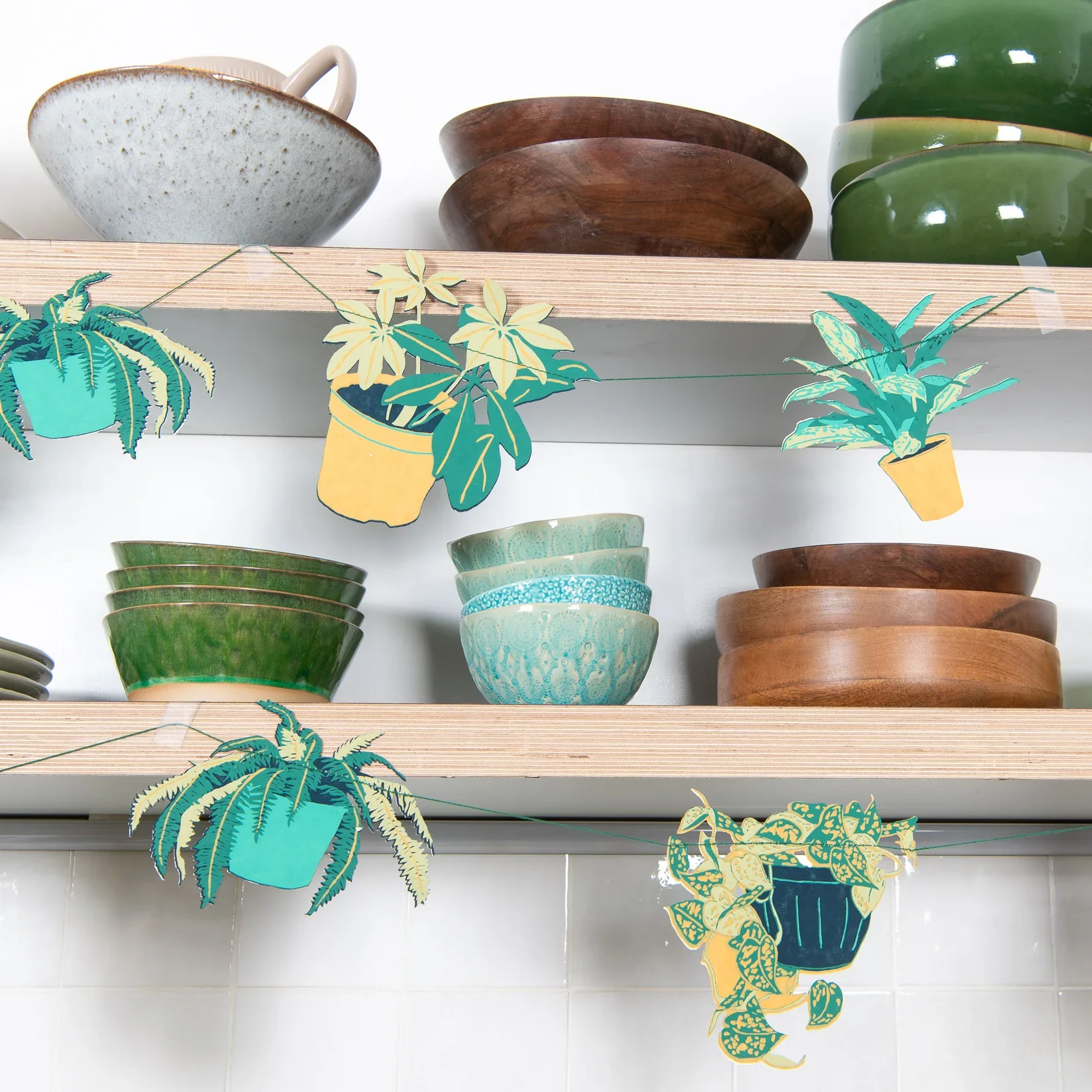 East End Press House Plants Sewn Garland - Image 4