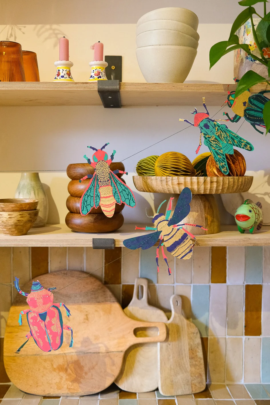 East End Press Insects Sewn Garland - Image 4