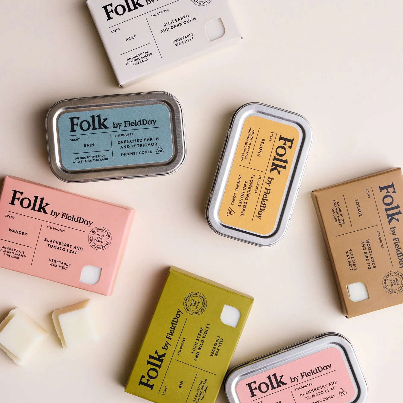 FieldDay Belong Folk Tin of Incense Cones - Flowering Gorse and Honey - Image 5