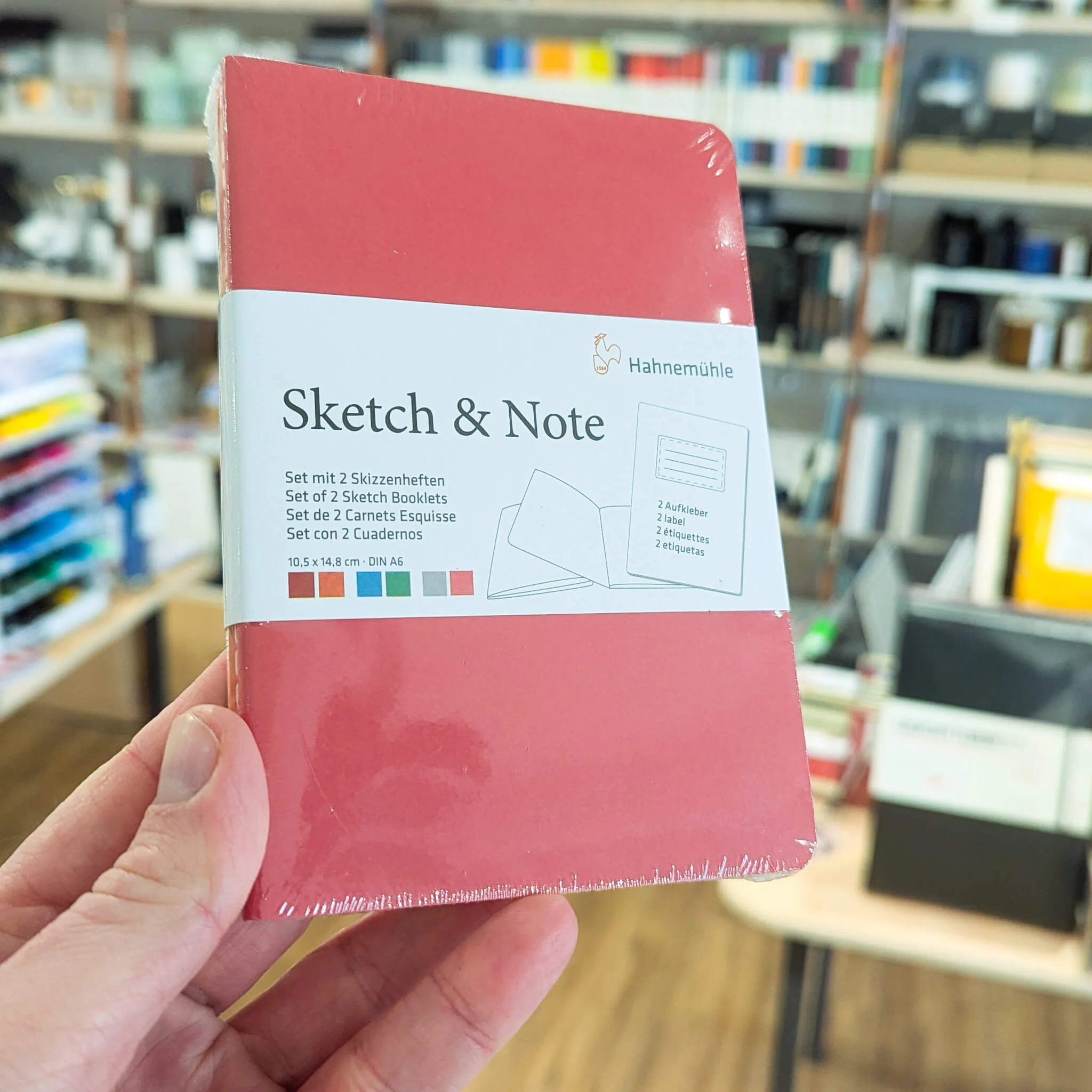 Hahnemuhle Sketch & Note A6 Set of 2 Sketchbooks - Image 2