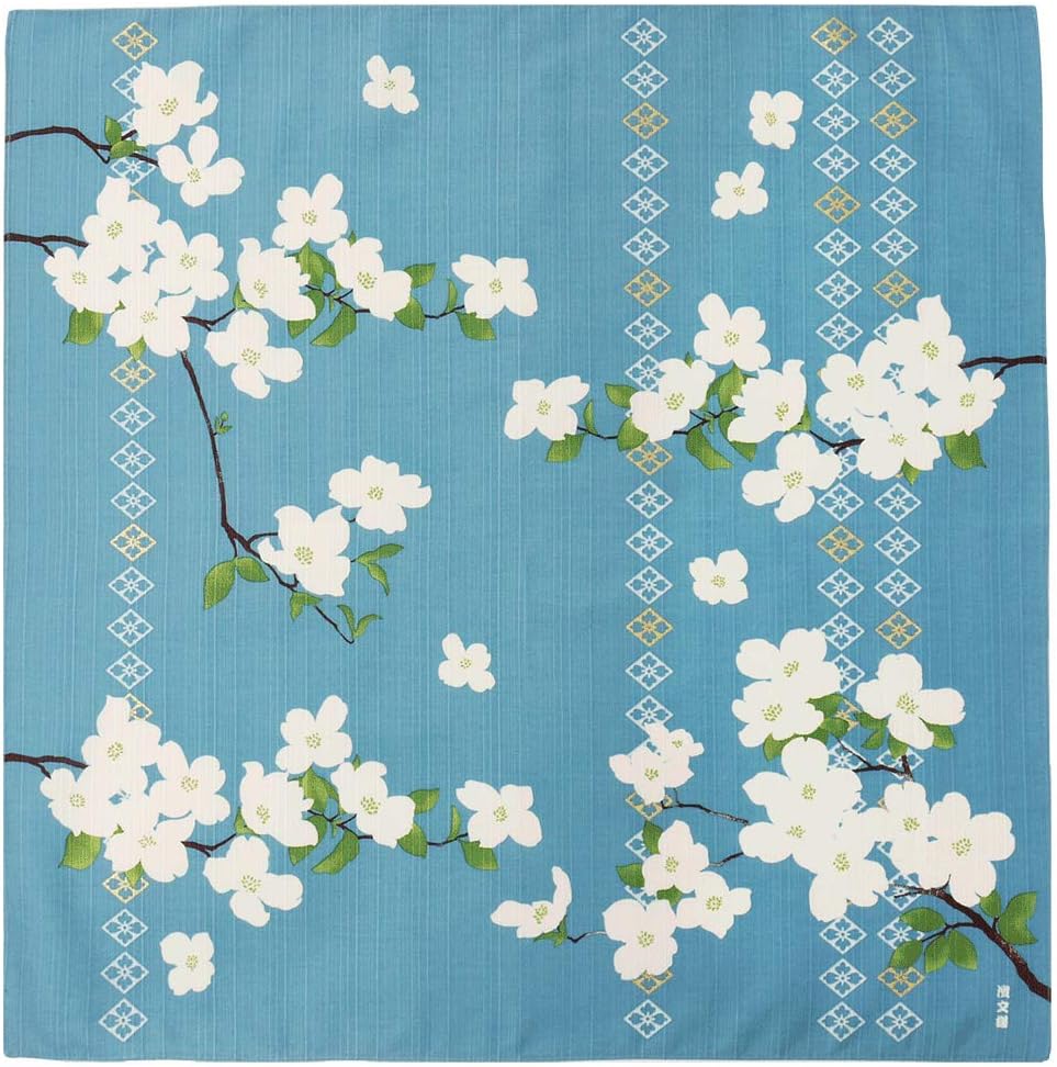 HAMAMONYO Furoshiki Wrapping Cloth - Fragrant Flower Mizuki - Image 2