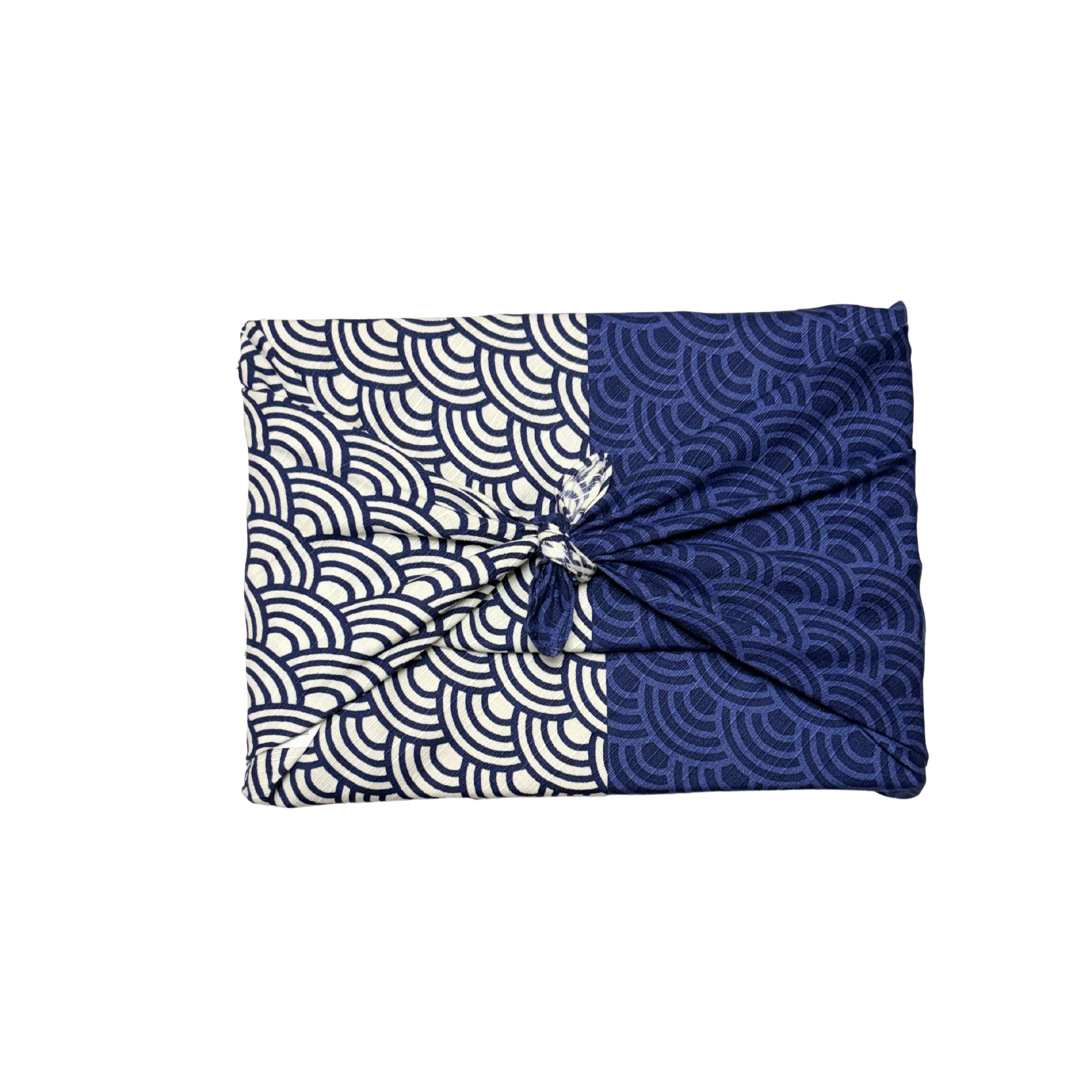 HAMAMONYO Furoshiki Wrapping Cloth - Split Dye - Blue Sea Wave