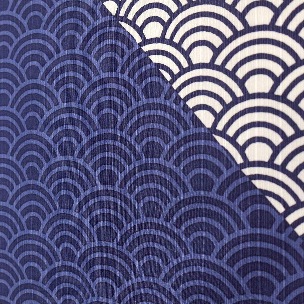 HAMAMONYO Furoshiki Wrapping Cloth - Split Dye - Blue Sea Wave - Image 3
