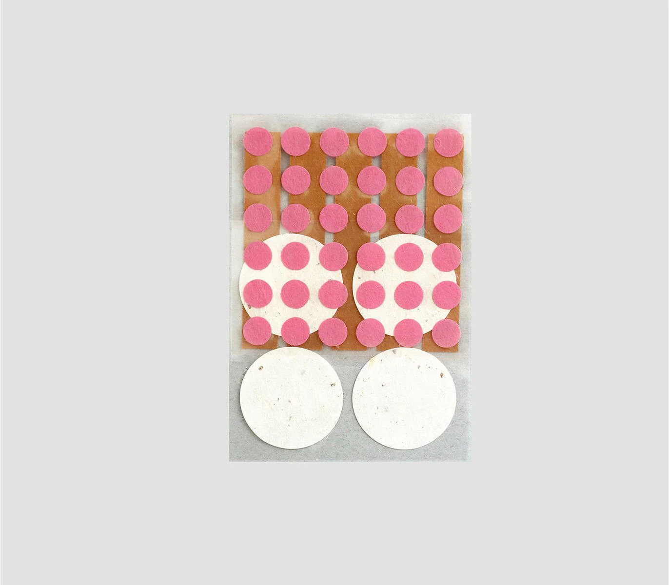Hanji Label Mix - 3 sheets Handmade Paper Sticky Labels - Image 3