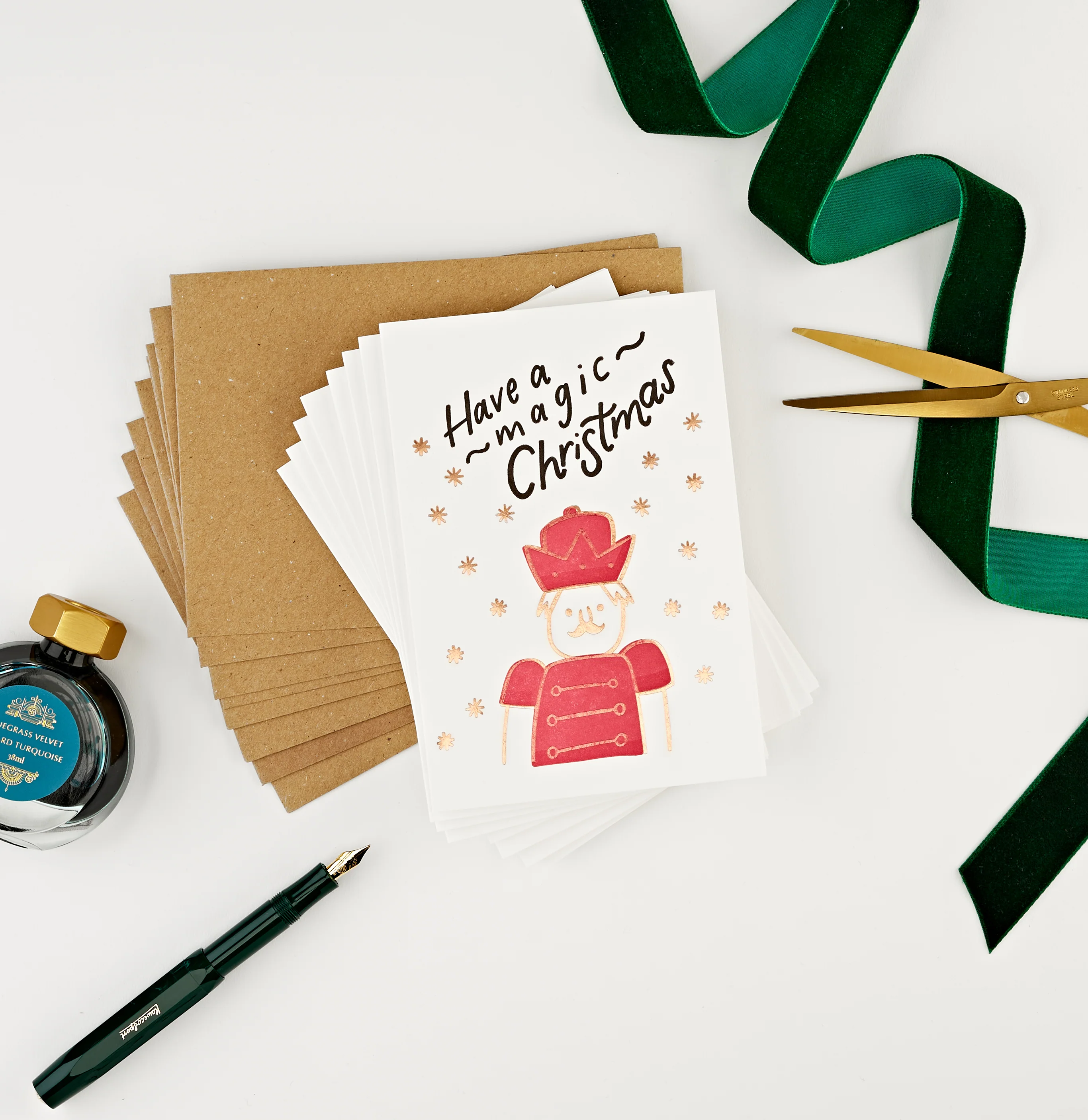 Have A Magic Christmas Pack of 8 Christmas Cards - Image 2