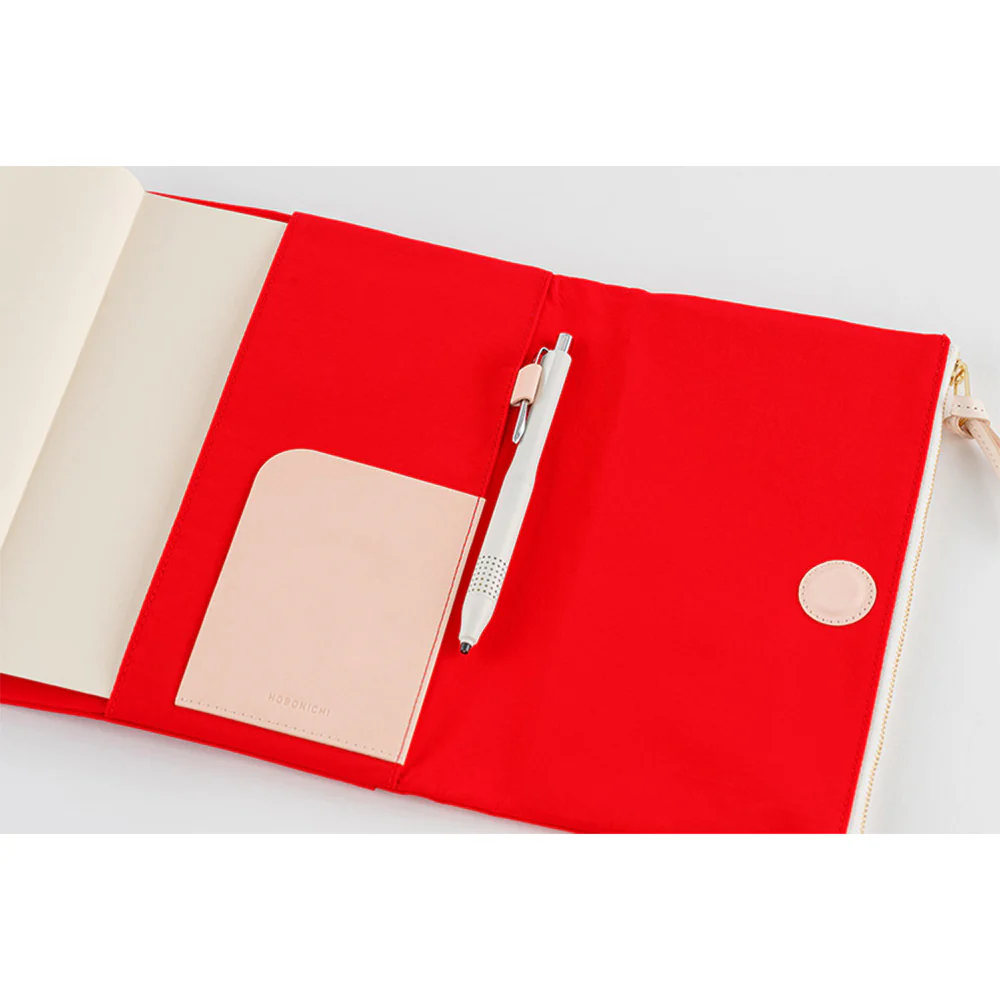 Hobonichi A5 Cousin Cover - Tragen - Red - Image 7
