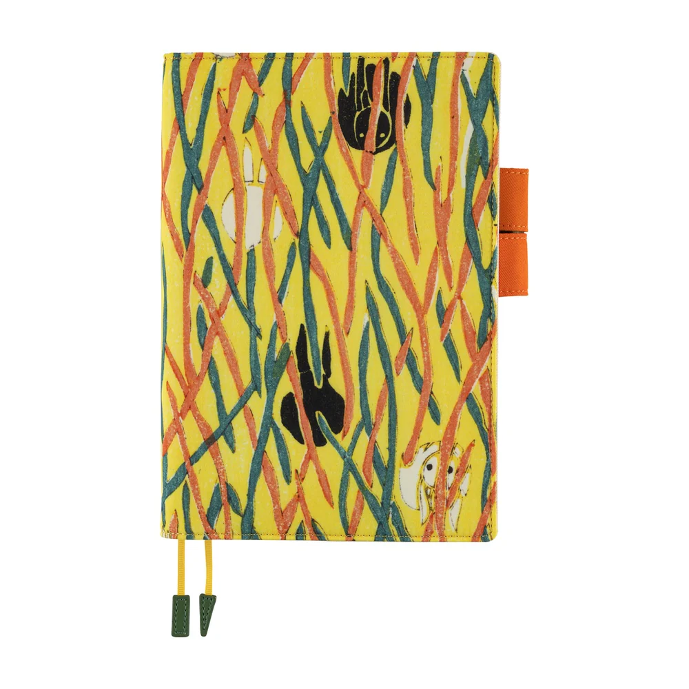 Hobonichi A5 Cousin Cover - Unsodo Bijutsukai (Wild Rabbits)