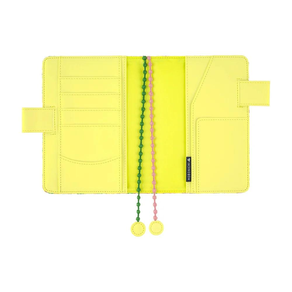 Hobonichi A6 Cover - minä perhonen: skyful (Yellow) - Image 2