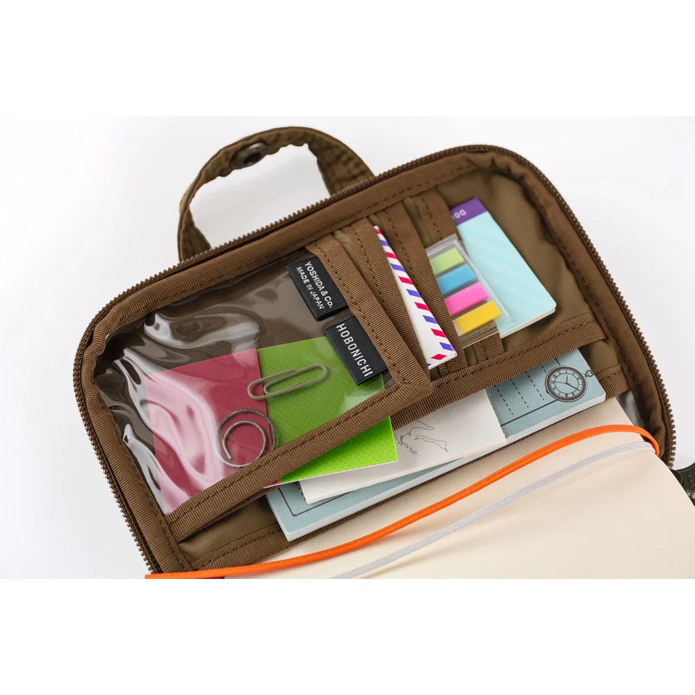 Hobonichi A6 Cover - POTR: Stroll (Light Brown) - Image 6