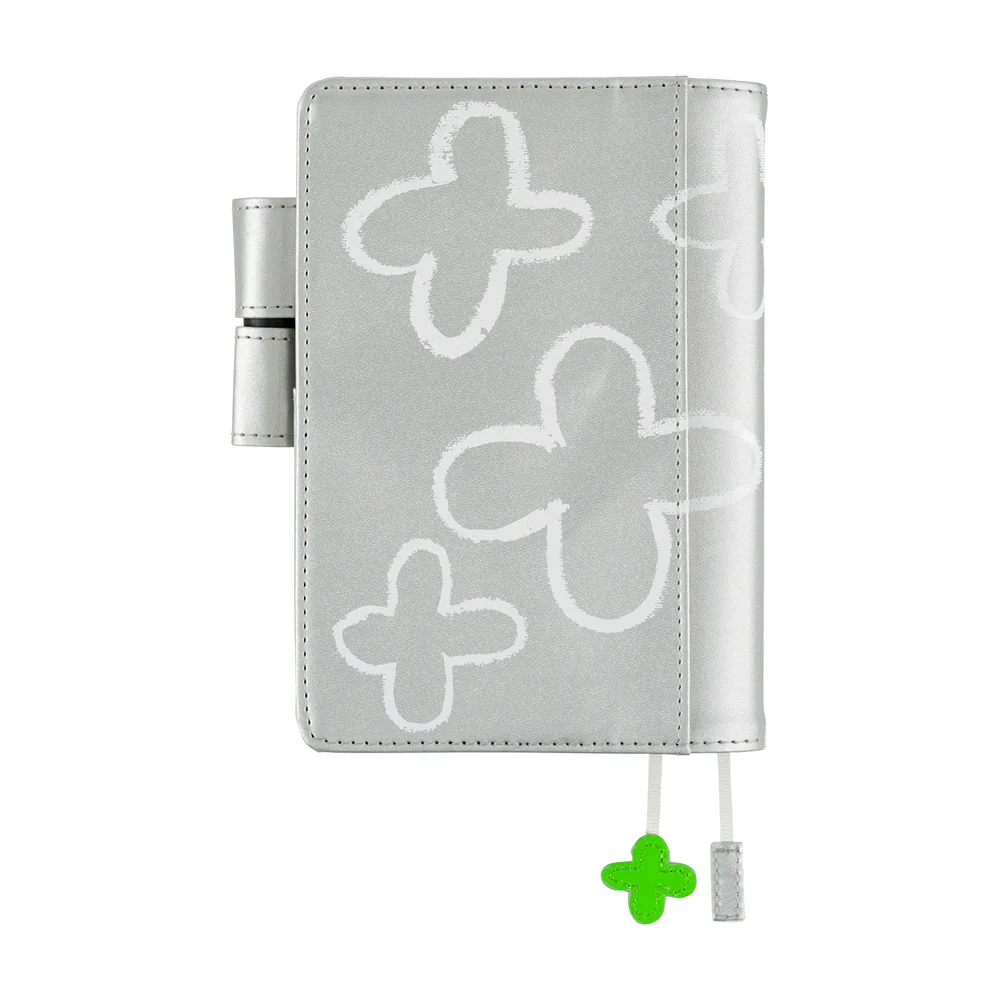 Hobonichi A6 Cover - Makoto Matsubayashi: Silver Flowers - Image 4