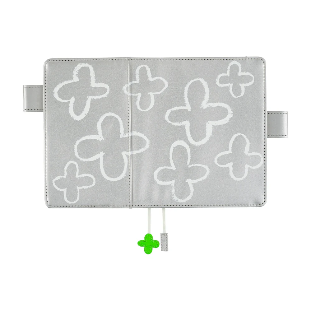 Hobonichi A6 Cover - Makoto Matsubayashi: Silver Flowers - Image 5