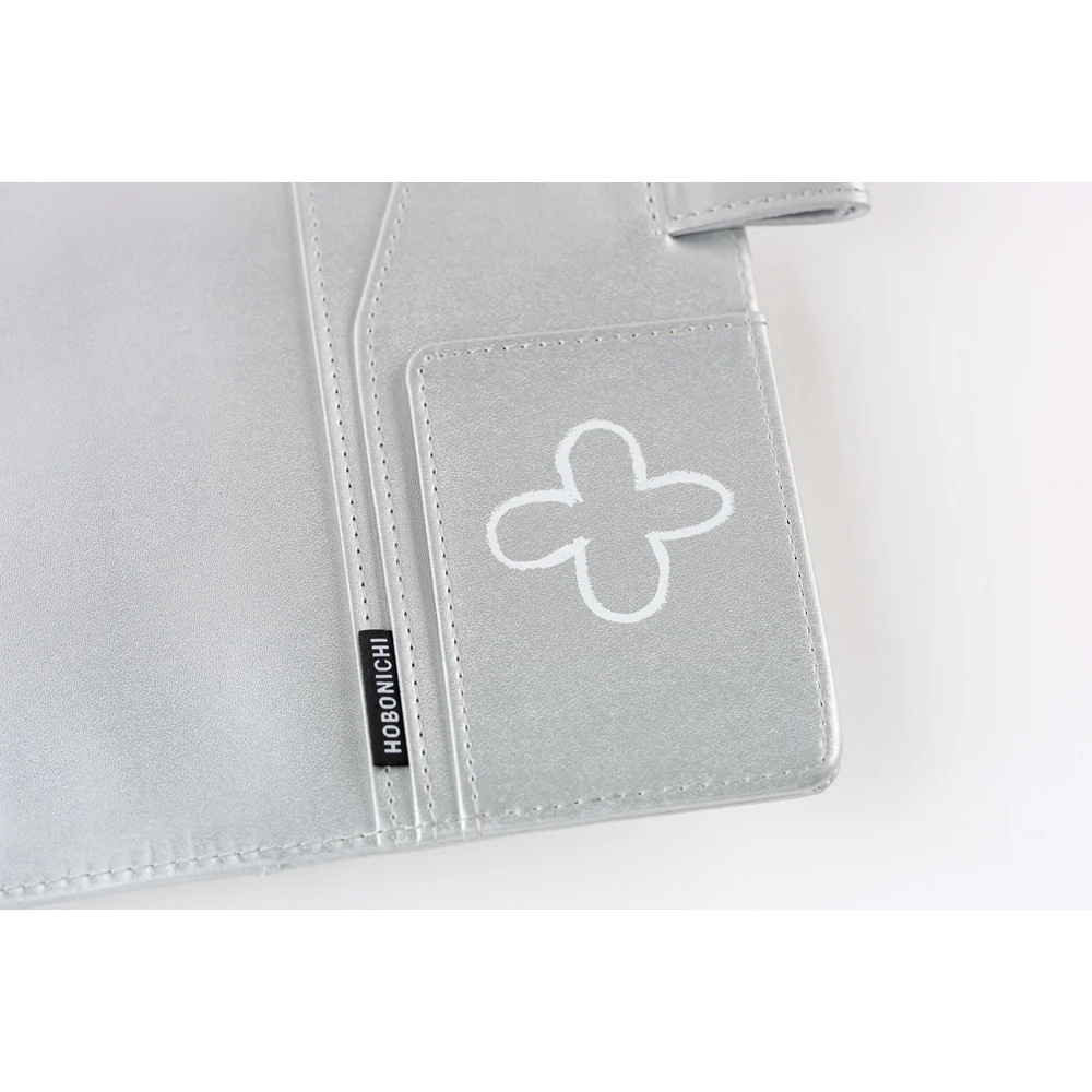 Hobonichi A6 Cover - Makoto Matsubayashi: Silver Flowers - Image 7