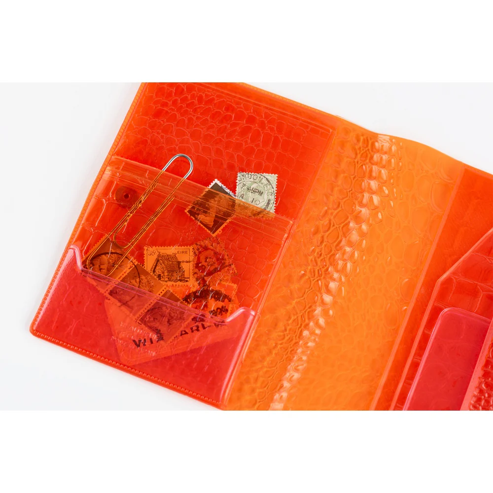 Hobonichi A6 Cover - beautiful people: Nothing to Hide (Orange) - Image 8