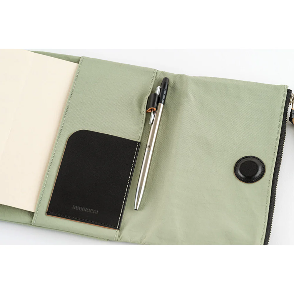 Hobonichi A6 Original Cover - Tragen - Oakmoss - Image 7