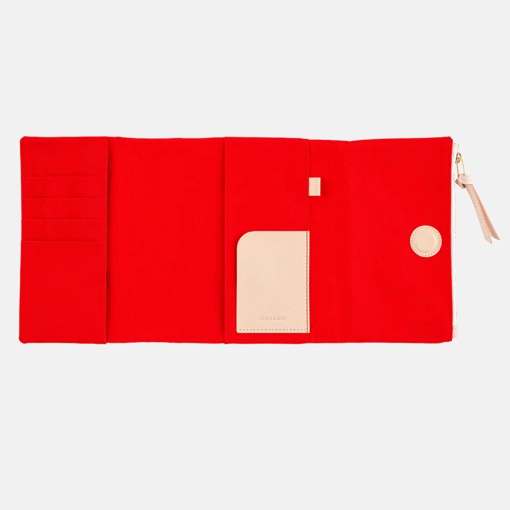Hobonichi A6 Original Cover - Tragen - Red - Image 12