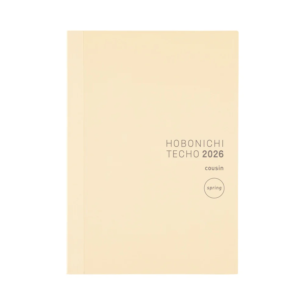 Hobonichi Techo 2026 Cousin Book (April Start) A5