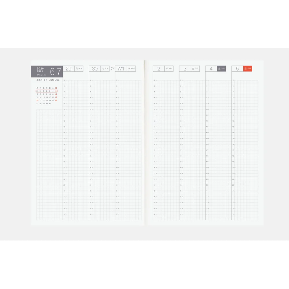 Hobonichi Techo 2026 Cousin Book (April Start) A5 - Image 10