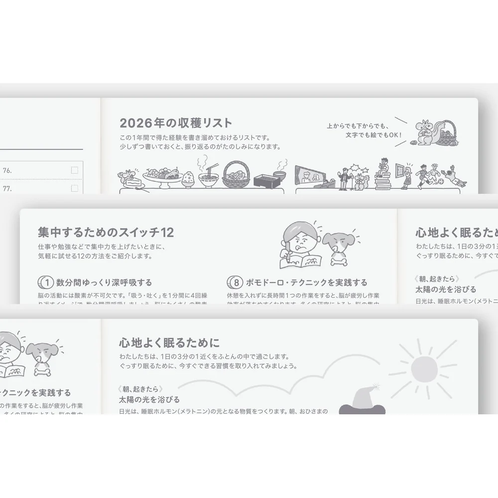 Hobonichi Techo 2026 Cousin Book (April Start) A5 - Image 4