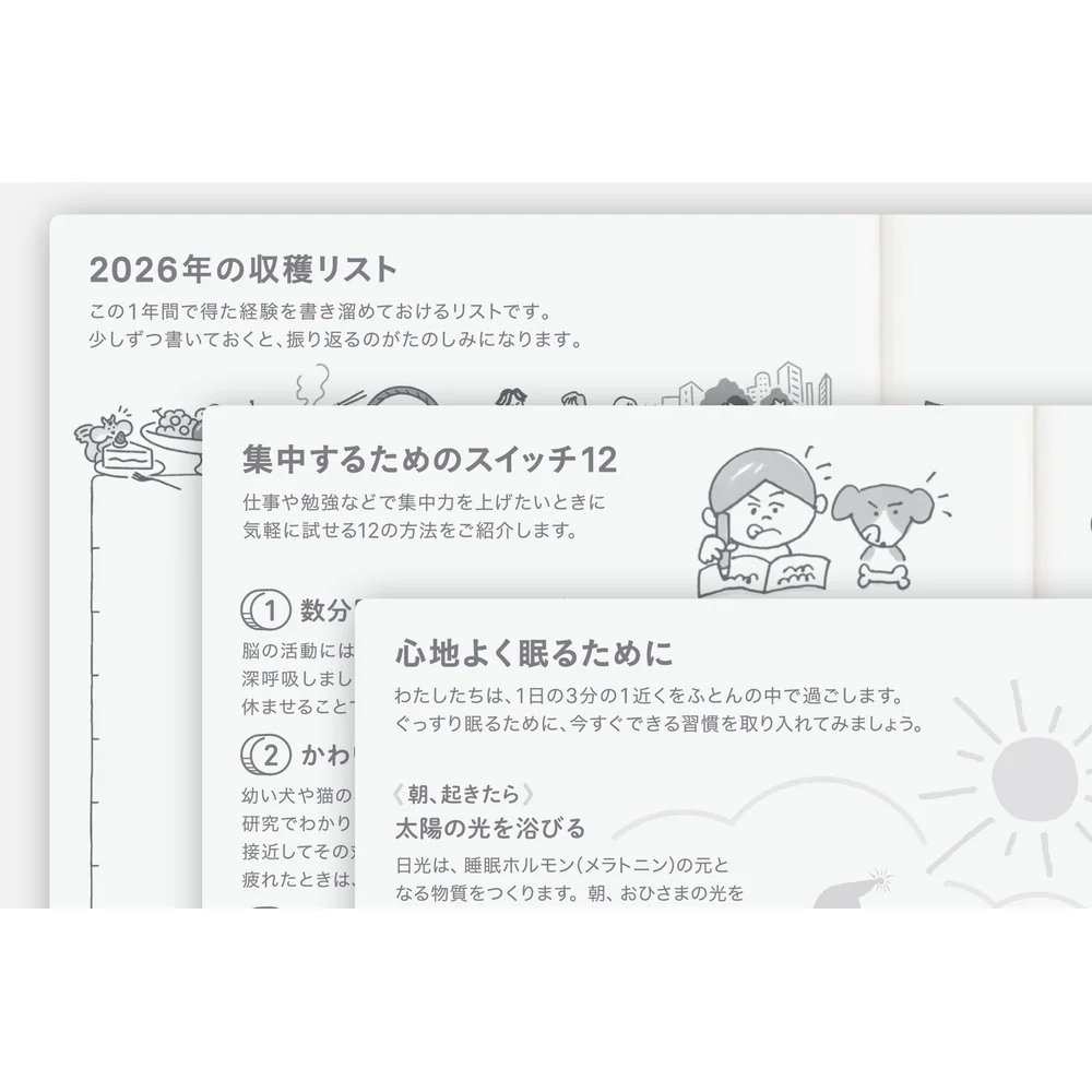 Hobonichi Techo 2026 Original Book (April Start) A6 - Image 4