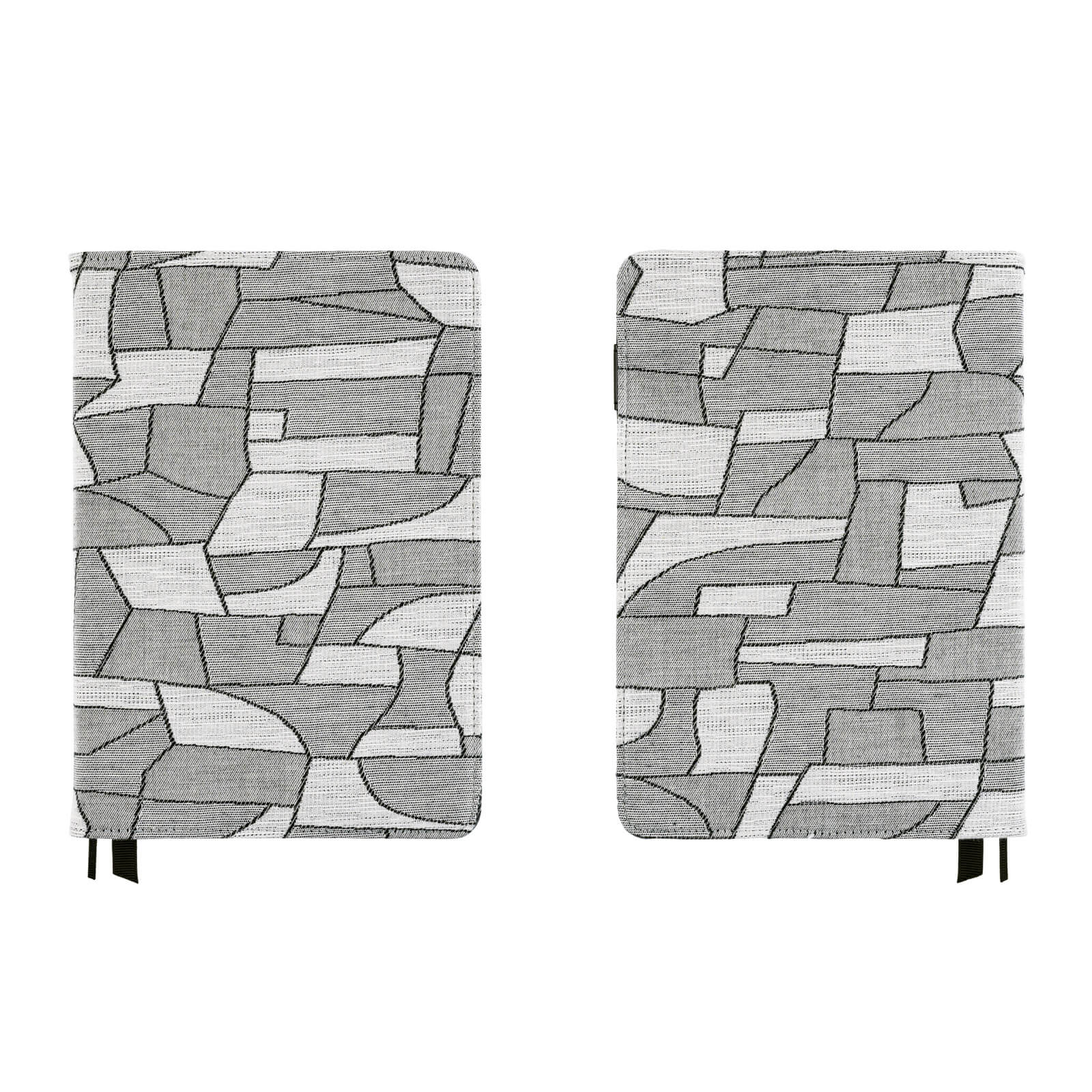 Hobonichi Techo A5 Cousin Cover - Yuge Fabric Farm: Kagome Lattice Crest - Image 7