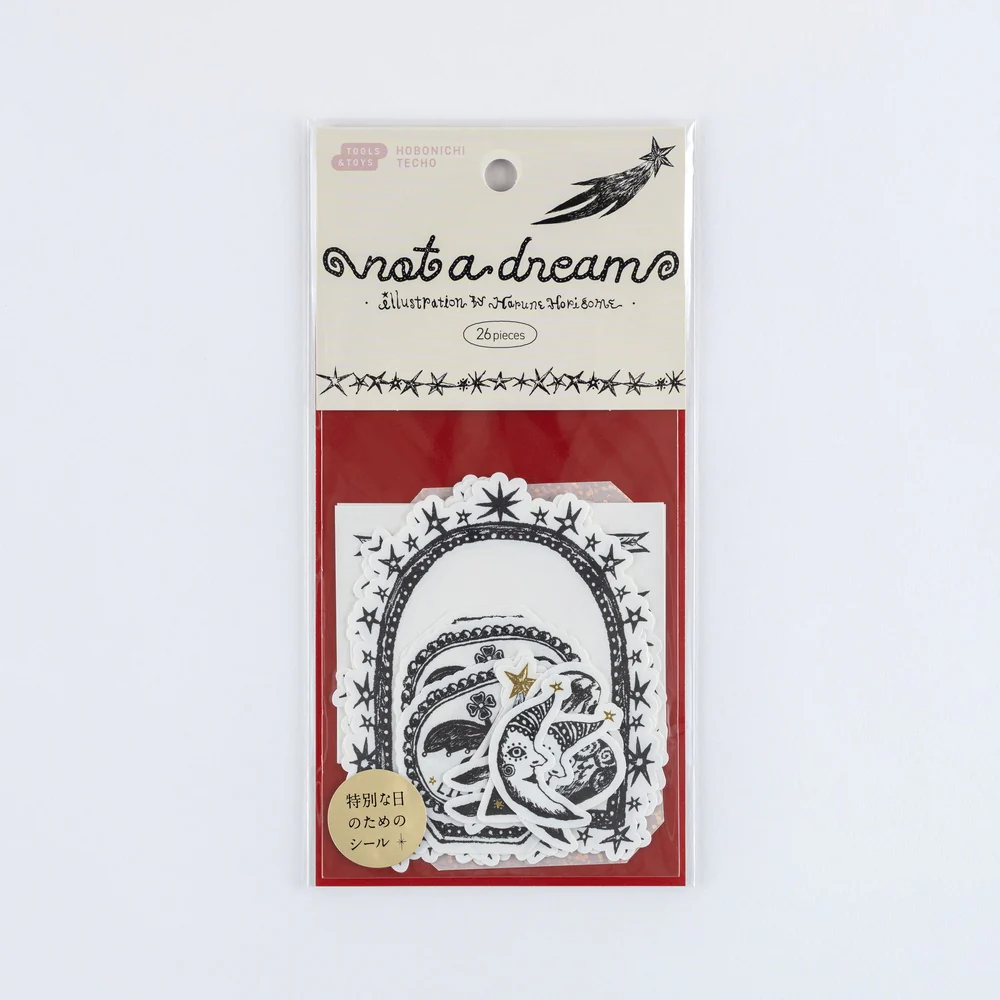 Hobonichi Unforgettable Day Stickers Not a Dream