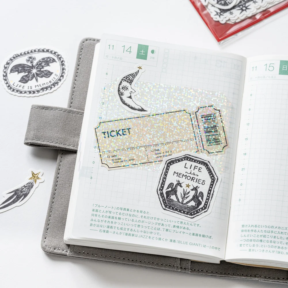 Hobonichi Unforgettable Day Stickers Not a Dream - Image 3