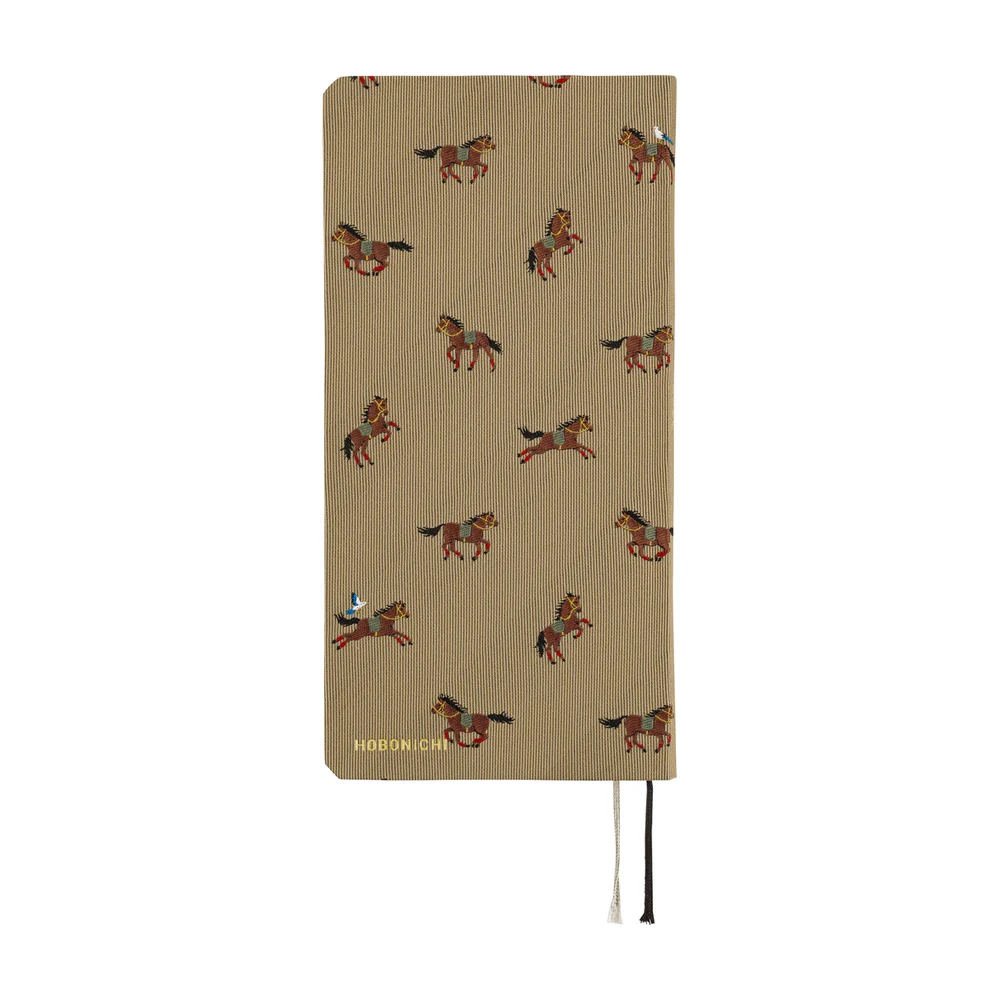 Hobonichi Weeks Bow & Tie: Galloping Horses April 2026 Start - Image 5