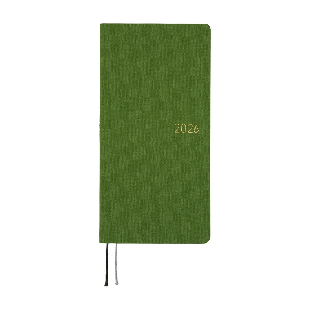 Hobonichi Weeks Colours: Antique Green - April 2026 Start