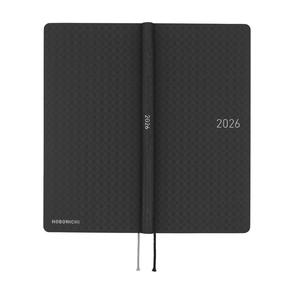 Hobonichi Weeks Paper Series: Black Gingham April 2026 Start - Image 8