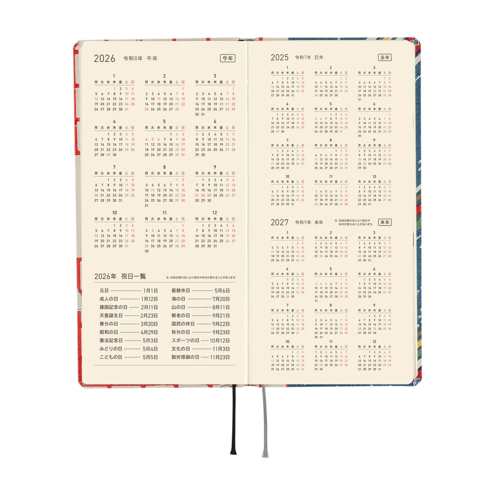 Hobonichi Weeks Unsodo: Bijutsukai (Blue Pigeons) April 2026 Start - Image 10