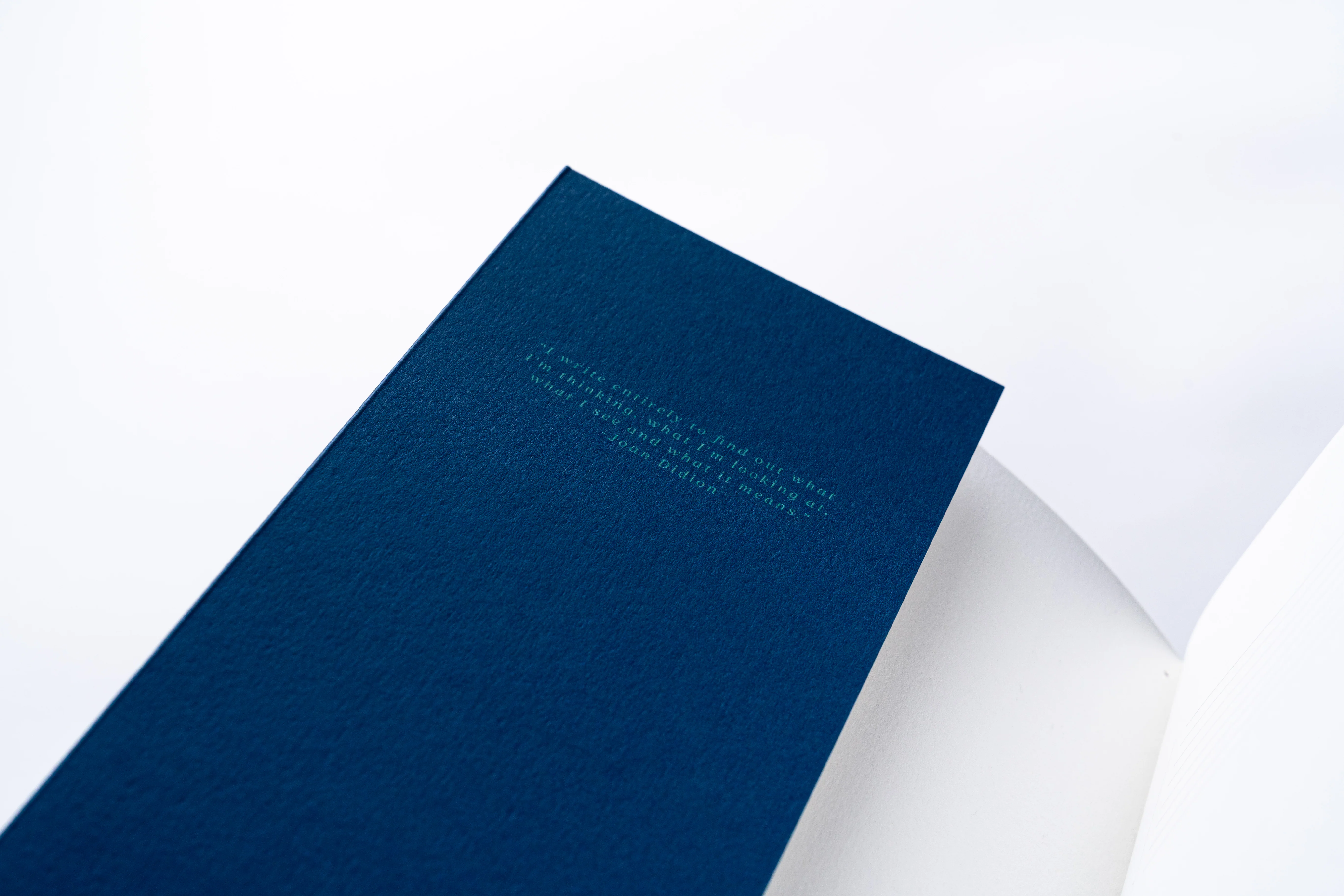Hunter Paper Co. Blue Stripes A5 Lined Notebook - Image 4
