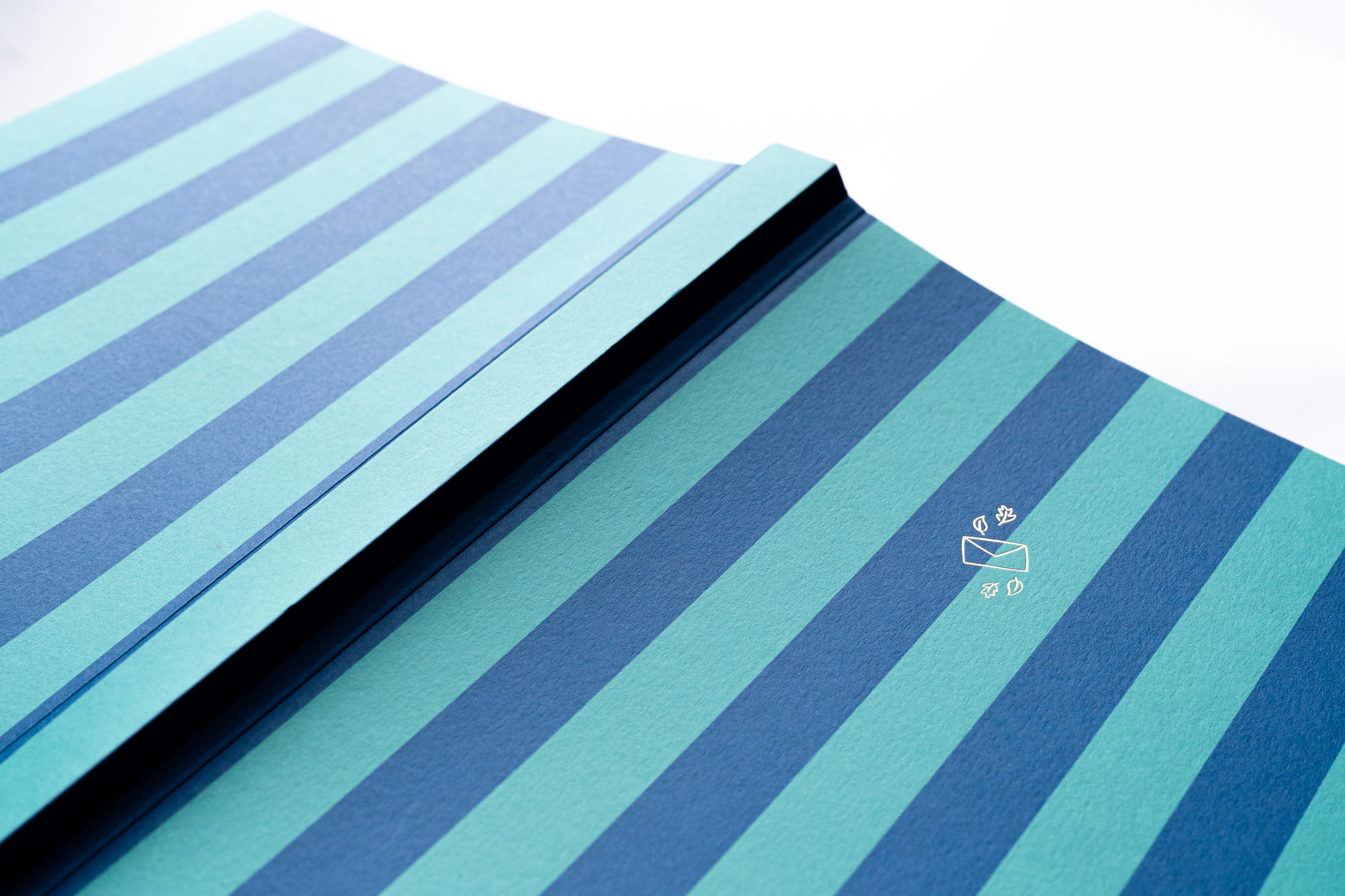 Hunter Paper Co. Blue Stripes A5 Lined Notebook - Image 5