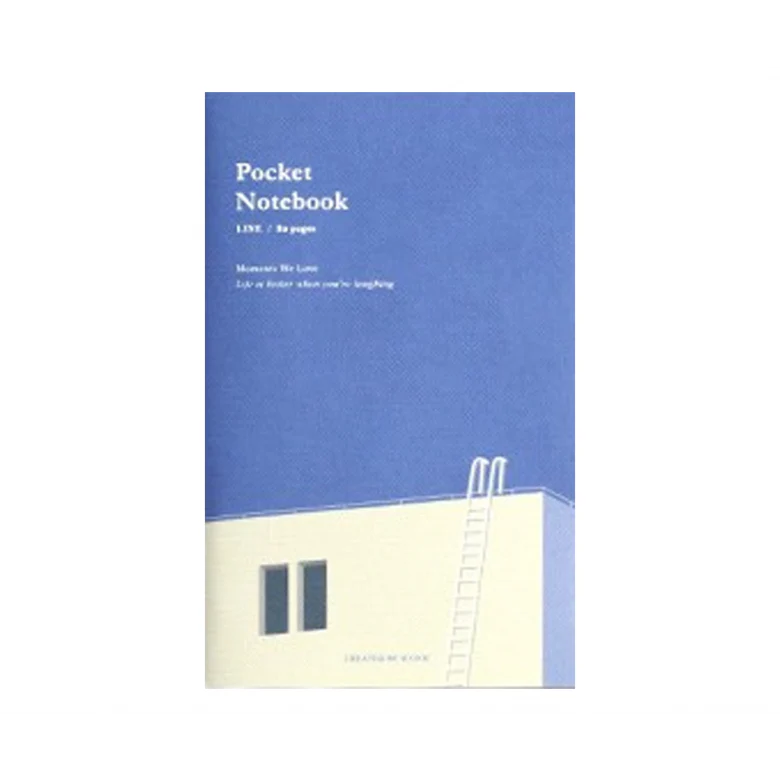Iconic Pocket A6 Notebook - Lined - Rooftop