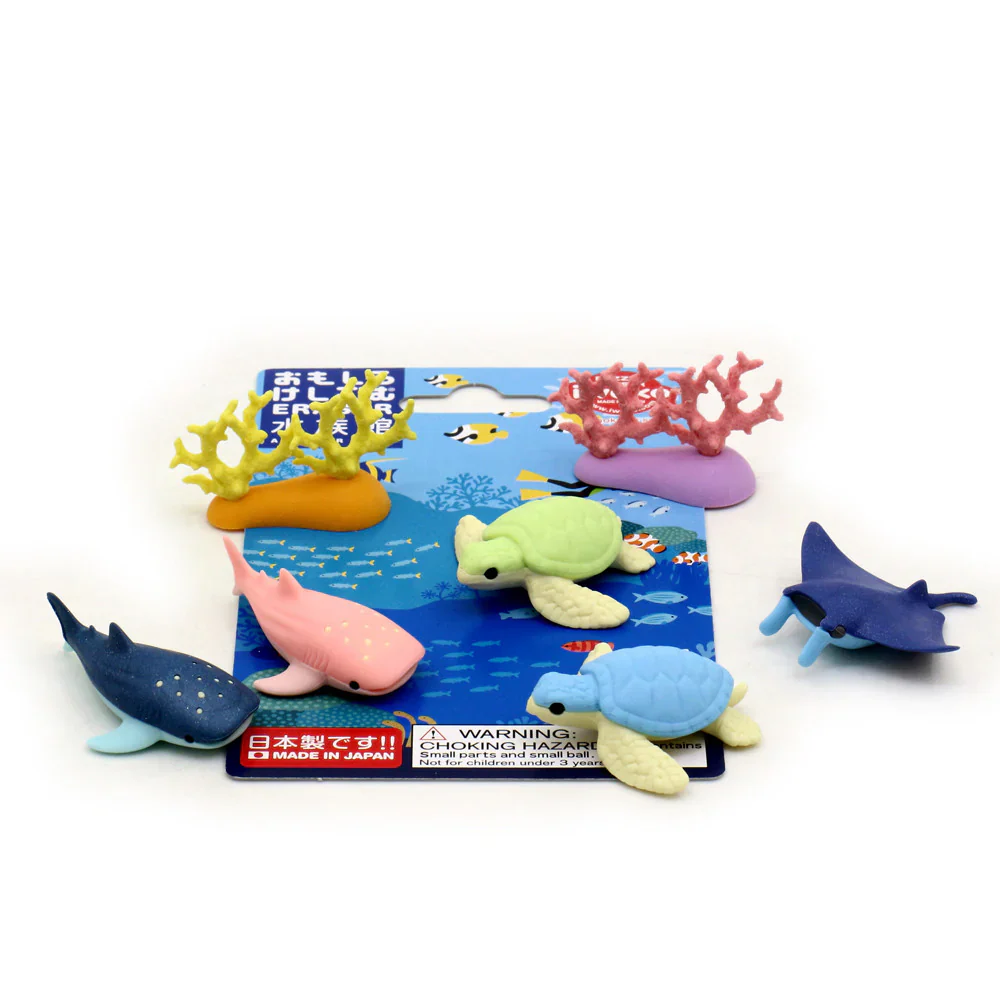 Iwako Puzzle Erasers - Aquarium Set - Image 2