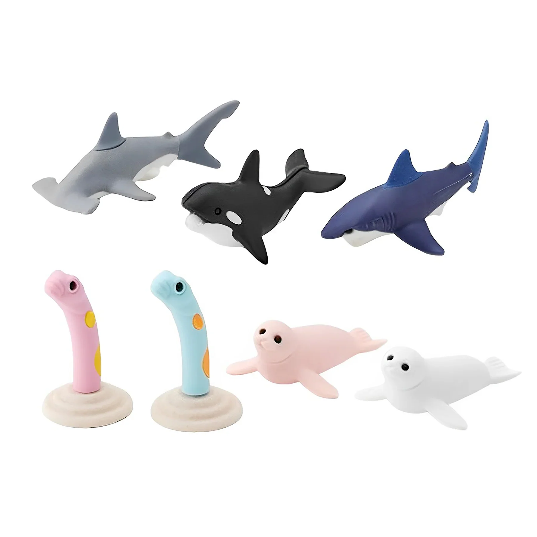 Iwako Puzzle Erasers - Ocean Set - Image 2
