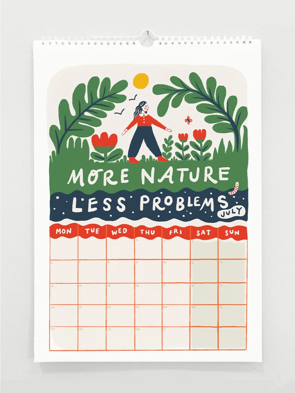 Jade Fisher - Tips for a Good Year - 2026 A3 Wall Calendar - Image 4